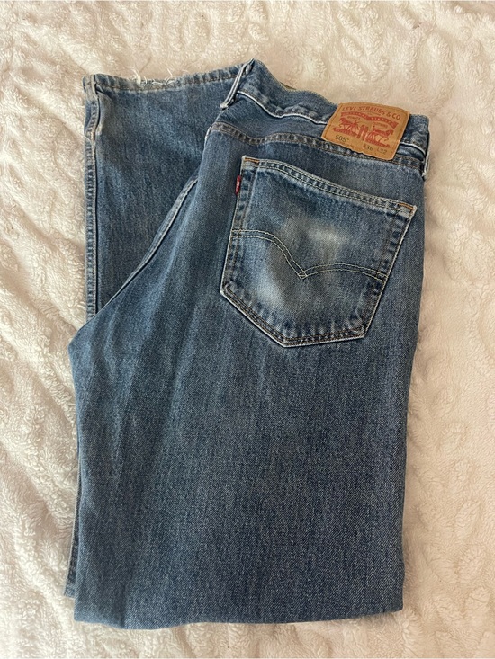 Levi's Other - Levi's Straight-Leg Blue Denim Jeans